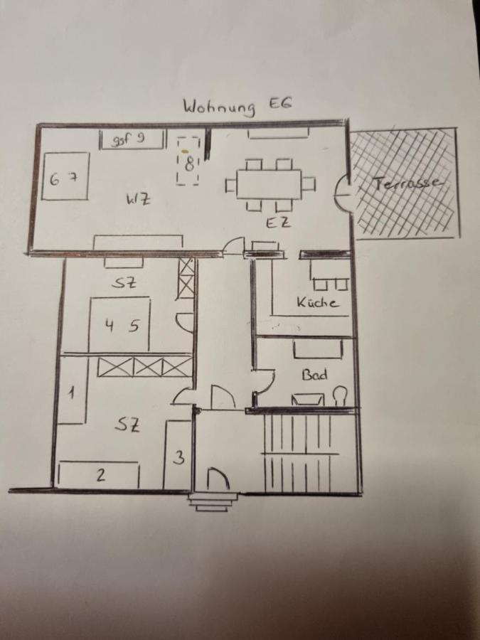 Ferienwohnung Toge Wadgassen Eksteriør bilde